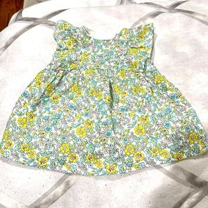 NWT Zara Baby Floral Dress with Bottom